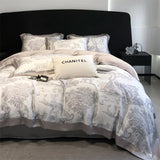 Soft Silky Eucalyptus Fiber Bedding Set - 4 Pcs