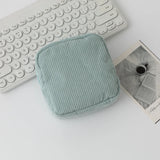 Fashion Corduroy Women Makeup Storage Pouch Small