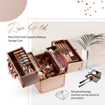 Makeup Case Portable Travel Organizer for Women  Clean Vanilla Store