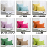 Corduroy Striped Cushion Cover 30x50cm Soft Case