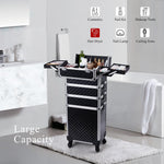 Detachable 4 in 1 Makeup Trolley Case on Wheels  Clean Vanilla Store