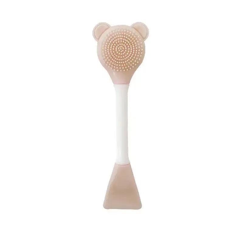 Double Head Silicone Facial Mask Brush Applicator