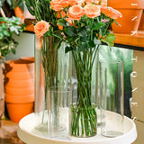 Tall Clear Acrylic Shatterproof Flower Vase