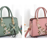 Large Capacity Lychee Pattern Crossbody Bag