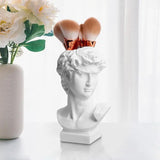 Greek Statue of David Resin Vase for Flowers