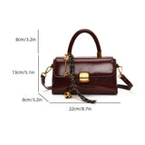 Vintage Fashion Flap Shape Handbag for Women