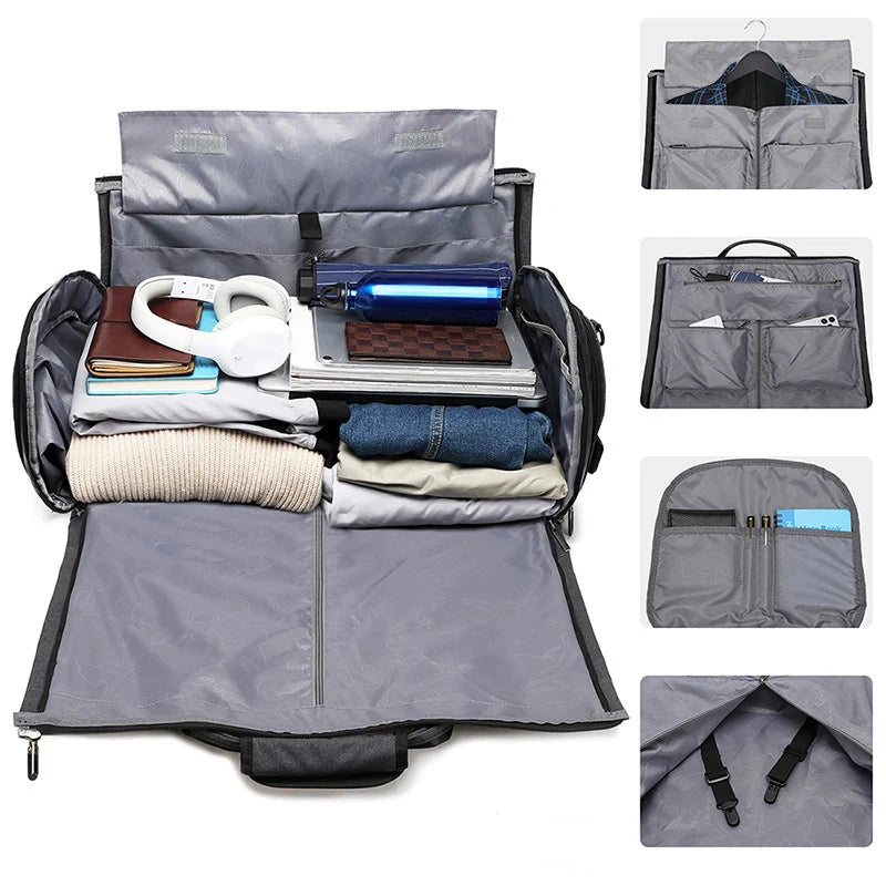 Large Capacity Men's Hand Luggage Bag XM137  Clean Vanilla Store