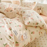 Korean Style Bedding Set for Kids and Adults - 3pcs