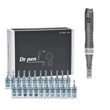 Dr. Pen Ultima M8 – Wireless Derma Microneedle Pen Skincare Kit with 22 Cartridges - Clean Vanilla