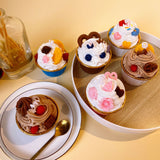 Chocolate & Heart-Shaped Cupcake Scented Candle 10 Hour Burn Time