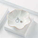 Ceramic Small Ornament Plate for Jewelry Storage