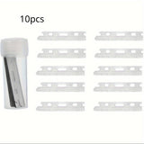 Folding Eyebrow Razor Set for Safe Trimming 4pcs