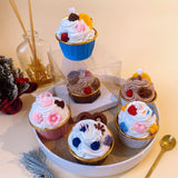 Chocolate & Heart-Shaped Cupcake Scented Candle 10 Hour Burn Time