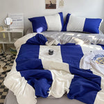 Striped Duvet Set with Pillows for Year-Round Comfort - 3 Piece  Clean Vanilla Store