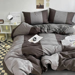 Striped Duvet Set with Pillows for Year-Round Comfort - 3 Piece  Clean Vanilla Store