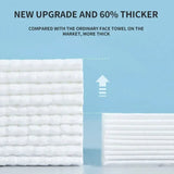 Ultra Soft Disposable Face Towel Microfiber Wipes Pack  Clean Vanilla Store