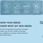 Ultra Soft Disposable Face Towel Microfiber Wipes Pack  Clean Vanilla Store