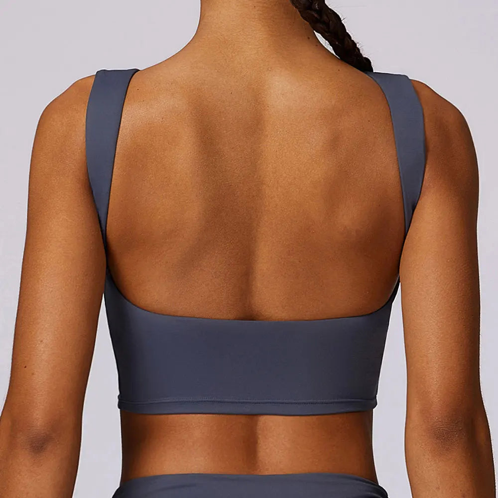 High Strength Sports Bra Shockproof Crop Top for Women  Clean Vanilla Store