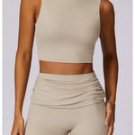 High Strength Sports Bra Shockproof Crop Top for Women  Clean Vanilla Store