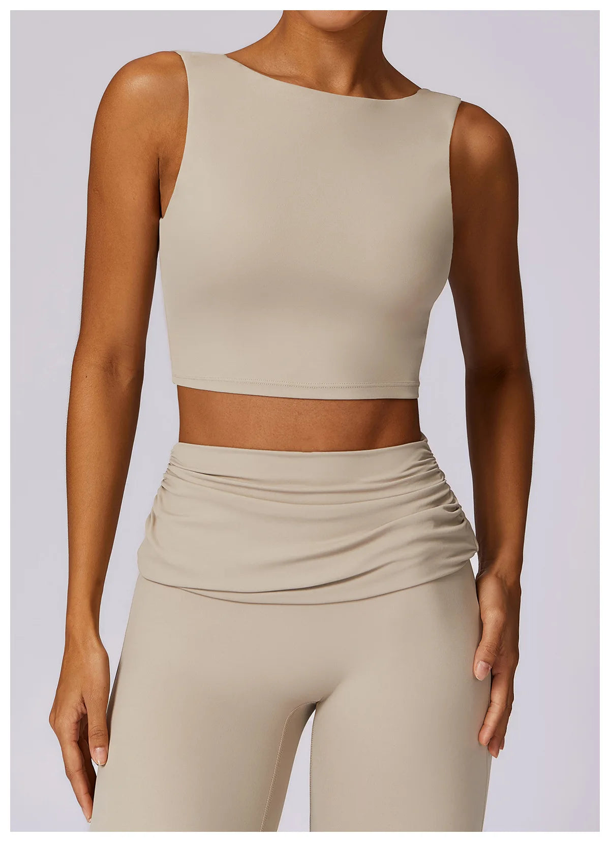 High Strength Sports Bra Shockproof Crop Top for Women  Clean Vanilla Store