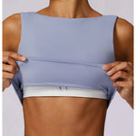 High Strength Sports Bra Shockproof Crop Top for Women  Clean Vanilla Store