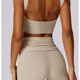 High Strength Sports Bra Shockproof Crop Top for Women  Clean Vanilla Store