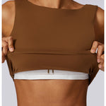 High Strength Sports Bra Shockproof Crop Top for Women  Clean Vanilla Store