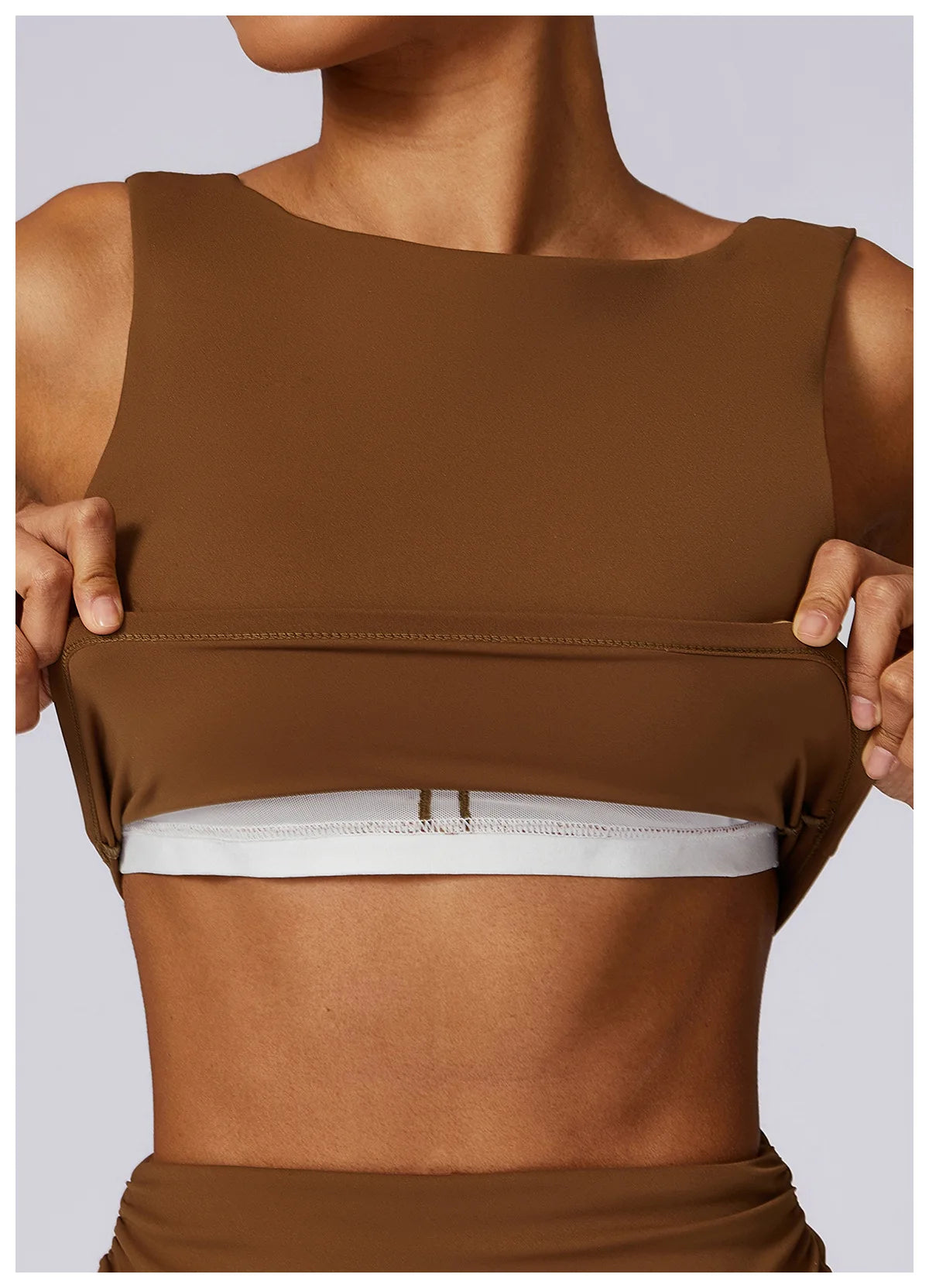 High Strength Sports Bra Shockproof Crop Top for Women  Clean Vanilla Store