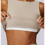High Strength Sports Bra Shockproof Crop Top for Women  Clean Vanilla Store