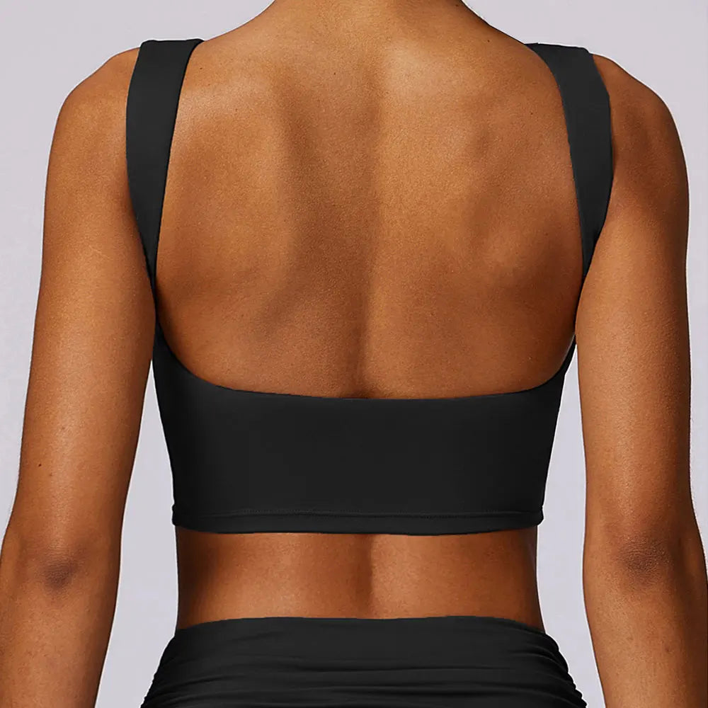 High Strength Sports Bra Shockproof Crop Top for Women  Clean Vanilla Store