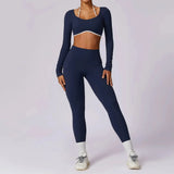 Yoga Set 2PCS Women Sportswear Comfortable Fit  Clean Vanilla Store