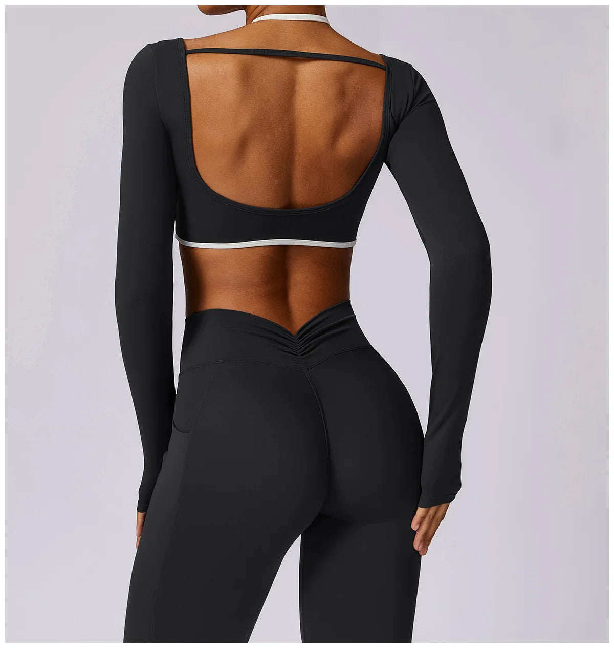 Yoga Set 2PCS Women Sportswear Comfortable Fit  Clean Vanilla Store