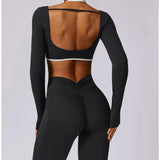 Yoga Set 2PCS Women Sportswear Comfortable Fit  Clean Vanilla Store
