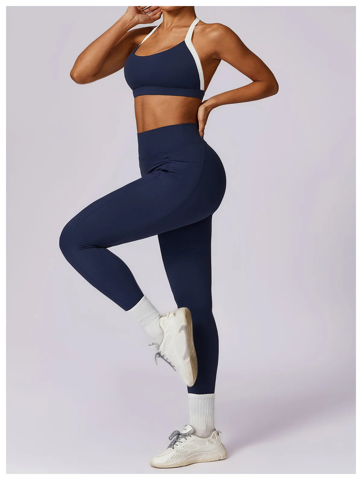 Yoga Set 2PCS Women Sportswear Comfortable Fit  Clean Vanilla Store
