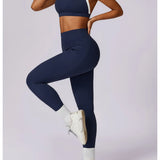 Yoga Set 2PCS Women Sportswear Comfortable Fit  Clean Vanilla Store