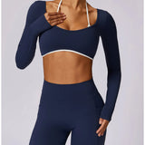 Yoga Set 2PCS Women Sportswear Comfortable Fit  Clean Vanilla Store