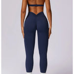 Yoga Set 2PCS Women Sportswear Comfortable Fit  Clean Vanilla Store
