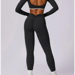 Yoga Set 2PCS Women Sportswear Comfortable Fit  Clean Vanilla Store