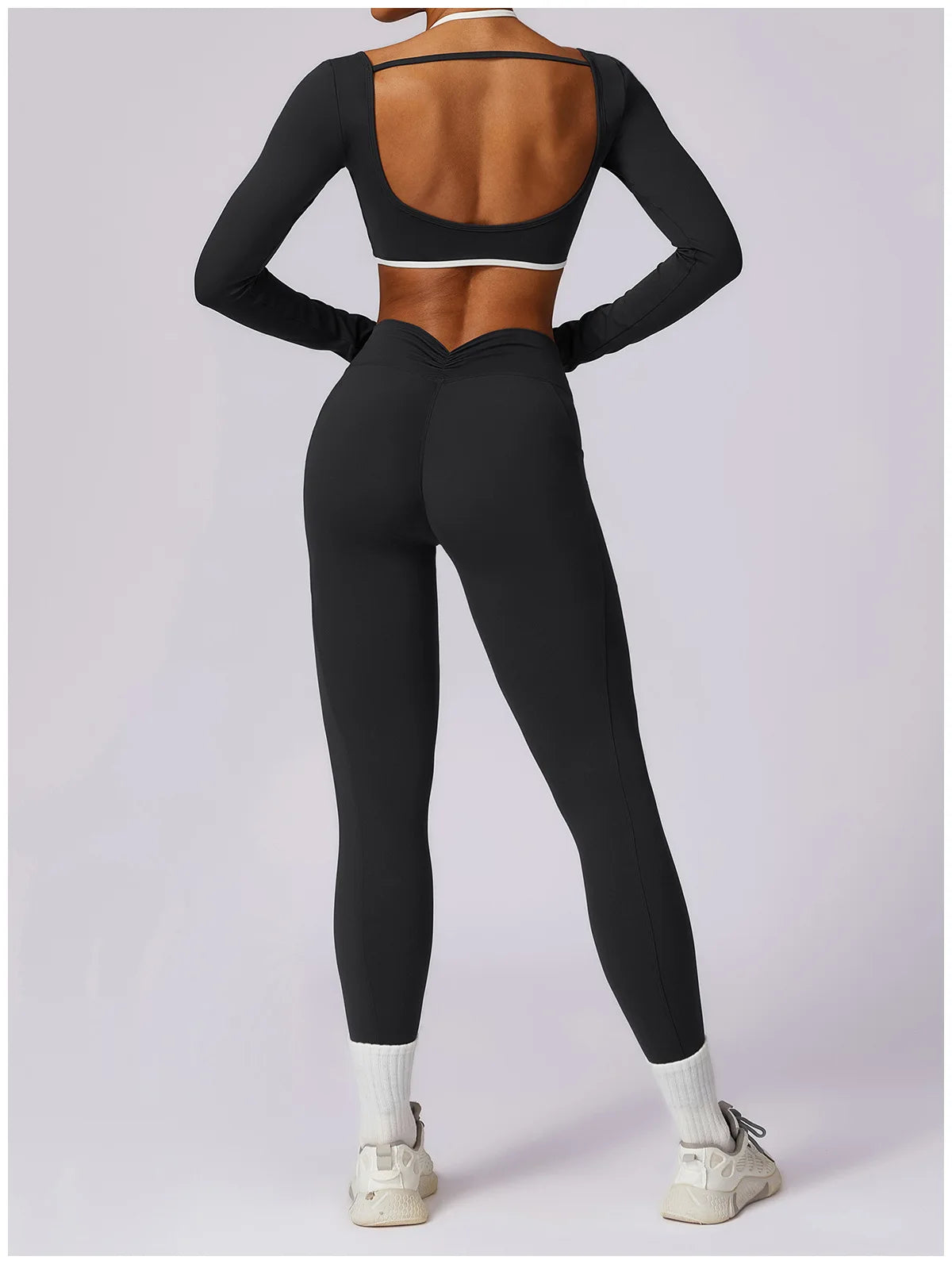 Yoga Set 2PCS Women Sportswear Comfortable Fit  Clean Vanilla Store