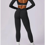 Yoga Set 2PCS Women Sportswear Comfortable Fit  Clean Vanilla Store