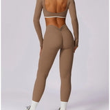 Yoga Set 2PCS Women Sportswear Comfortable Fit  Clean Vanilla Store