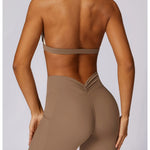Yoga Set 2PCS Women Sportswear Comfortable Fit  Clean Vanilla Store