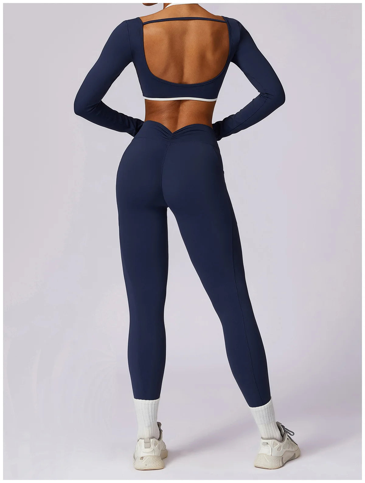 Yoga Set 2PCS Women Sportswear Comfortable Fit  Clean Vanilla Store