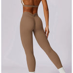 Yoga Set 2PCS Women Sportswear Comfortable Fit  Clean Vanilla Store