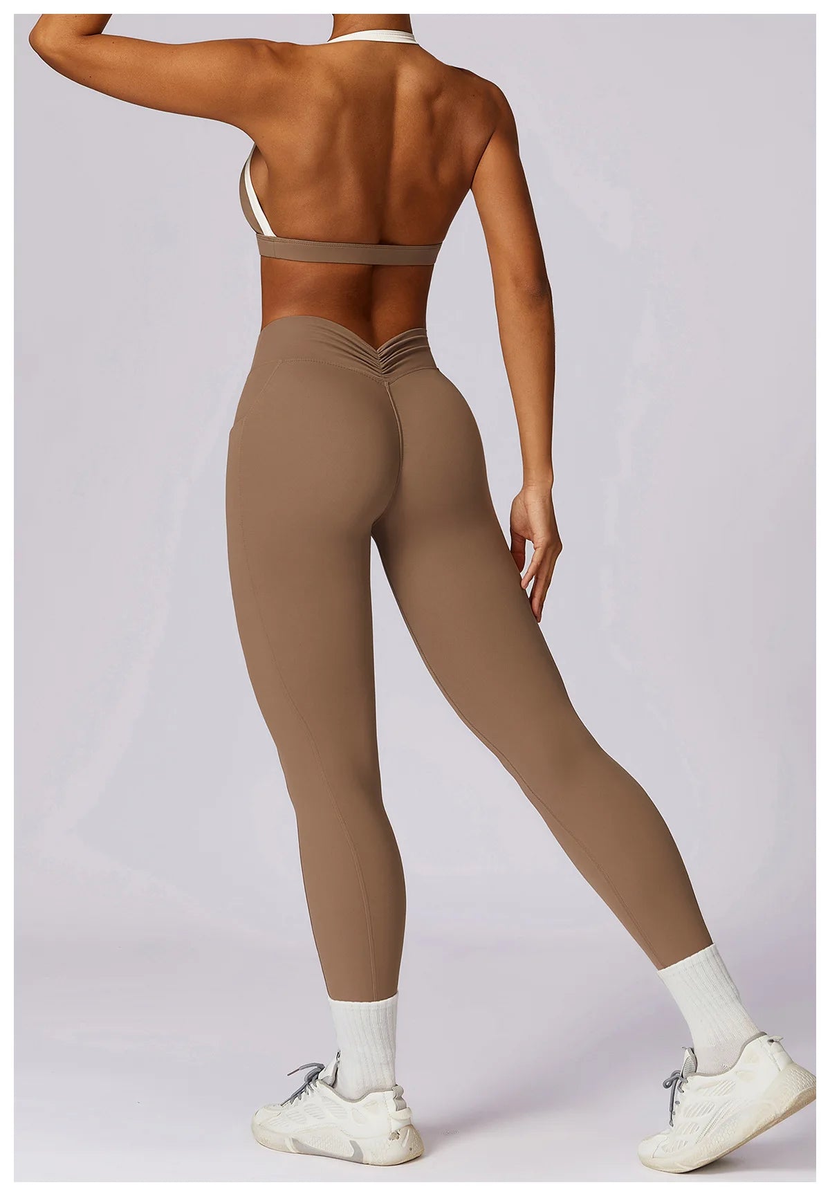 Yoga Set 2PCS Women Sportswear Comfortable Fit  Clean Vanilla Store