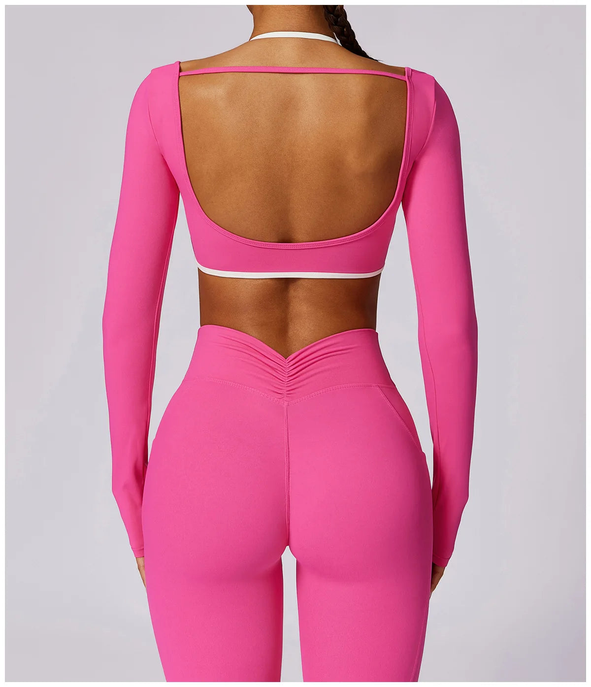 Yoga Set 2PCS Women Sportswear Comfortable Fit  Clean Vanilla Store