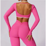 Yoga Set 2PCS Women Sportswear Comfortable Fit  Clean Vanilla Store