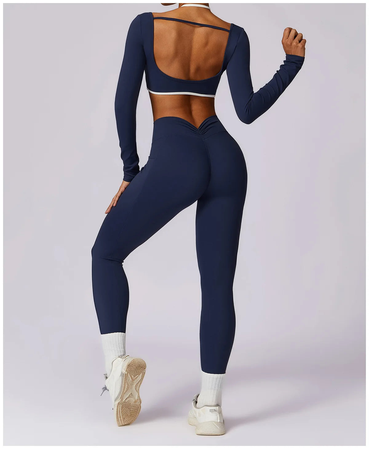 Yoga Set 2PCS Women Sportswear Comfortable Fit  Clean Vanilla Store