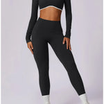 Yoga Set 2PCS Women Sportswear Comfortable Fit  Clean Vanilla Store