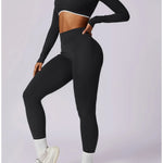 Yoga Set 2PCS Women Sportswear Comfortable Fit  Clean Vanilla Store